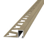 Guardacanto Quadra Atrim 10x5 mm Aluminio Peltre Brillante