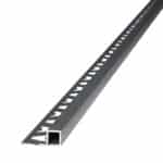 Guardacanto Quadra Stone Collection Atrim 10x10 mm Aluminio Concreto Mate