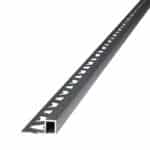 Guardacanto Quadra Stone Collection Atrim 12x10 mm Aluminio Concreto Mate