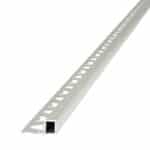 Guardacanto Quadra Stone Collection Atrim 12x10 mm Aluminio Marfil Mate