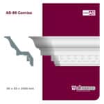 Moldura Atenneas AS-88 88x86 mm EPS