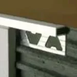 Guardacanto Quadra Atrim 12x10 mm Aluminio Cromo Mate - Imagen 2