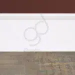 Zócalo Moldurado Atenneas 7.8 cm MDF Prepintado Blanco - Imagen 4