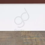 Zócalo Curvo Atenneas 9.5 cm MDF prepintado blanco / apto para contramarco - Imagen 4