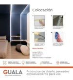 Guardacanto LED Quadra Dúo Lumière Atrim 10 mm Aluminio Anodizado - Imagen 3