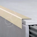 Ángulo Tapacanto Atrim 16 mm Aluminio Oro Brillante - Imagen 2