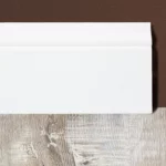 Zócalo Moldurado Atenneas 10.3 cm MDF Prepintado Blanco - Imagen 3