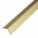 Ángulo Cantonera 15x15 mm Aluminio Anodizado Oro Tira 2 m