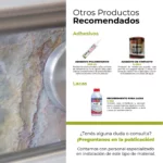 Piedra Flexible Mármol 61x122 cm Ártico Piedrafina Pack x10 - Imagen 3