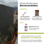 Piedra Flexible Natural 61x122 cm Negro Profundo Piedrafina Pack x10 - Imagen 3