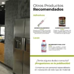 Piedra Flexible Natural 61x122 cm Negro Piedrafina Pack x10 - Imagen 3