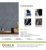 Piedra Flexible Natural 61x122 cm Negro Profundo Piedrafina Pack x10 - Imagen 2