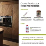 Piedra Flexible Natural 61x122 cm Rosea Piedrafina Pack x10 - Imagen 3