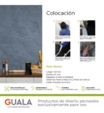 Piedra Flexible Natural 61x122 cm Plata Piedrafina Pack x10 - Imagen 2