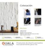 Piedra Flexible Mármol 61x122 cm Selvia Piedrafina Pack x10 - Imagen 2