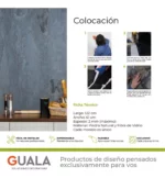 Piedra Flexible Natural 61x122 cm California Piedrafina Pack x10 - Imagen 2