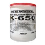 Adhesivo K650 con Memoria para Piso Técnico Adhekol Kekol Pote 1 kg
