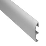 Zócalo Decorativo 50 mm Aluminio Anodizado Plata Tira 2 m