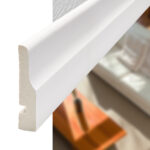 Contramarco Atrim Soft 70 mm EPS PVC Blanco Mate