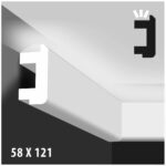 Moldura Funcional LED 121x58 mm EPS Blanco Tira 2 m - Imagen 4