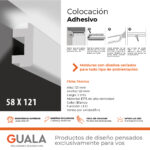 Moldura Funcional LED 121x58 mm EPS Blanco Tira 2 m - Imagen 6