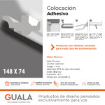 Moldura Funcional LED 74x148 mm EPS Blanco Tira 2 m - Imagen 6