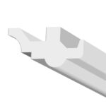 Moldura Funcional LED 74x148 mm EPS Blanco Tira 2 m - Imagen 4