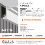 Moldura Funcional LED Tapa Riel 140x110 mm EPS Blanco Tira 2 m - Imagen 6