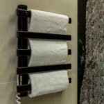 Toallero Eléctrico Atrim Jet 53 x 48 cm Acero Inoxidable Negro Mate - Imagen 3