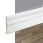 Zócalo Contramarco Atrim Pecho Paloma 100 mm EPS Blanco Mate