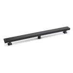 Desagüe Lineal Atrim Aqua Negro 90 cm Acero Inoxidable Mate