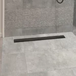 Desagüe Lineal Atrim Aqua Negro 90 cm Acero Inoxidable Mate - Imagen 2