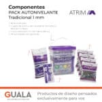 Kit de Nivelación Nivelatop Atrim Pinza, Cuña y Clip 1mm - Imagen 7