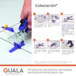 Clip Espaciador Autonivelante Arco Tradicional Atrim 2mm x 150 Unidades - Imagen 5