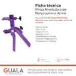 Pinza Niveladora de Polipropileno Atrim - Imagen 2