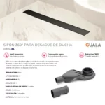 Sifón 360° para Desagües de Ducha Atrim - Imagen 3