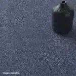 Alfombra Bouclé Frigg Floring Rambo 4 mm Azul 1m²