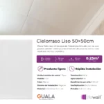 Placa Cielorraso Telgopor Lisa 50x50 cm Blanco - Imagen 6