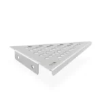 Estante Esquinero Triangular Cuadrado Atrim Aplicable Esmerilado 23 cm - Imagen 2