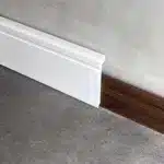 Cubre Zócalo Frigg Eclipse EPS Antihumedad Blanco 12 cm