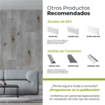 Piso Vinílico Kflooring Yogui Dry Back 2 mm LVT Tránsito Residencial Pegable 5.42m² - Imagen 5