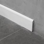 Zócalo de EPS Frigg Obra 68 mm PVC Blanco Mate