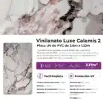 Revestimiento Pared Lifewall Vinilanato Luxe Calamis 2 PVC UV Simil Mármol 122x260cm - Imagen 5