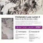 Revestimiento Pared Lifewall Vinilanato Luxe Lunar 2 PVC UV Simil Mármol 122x260cm - Imagen 5