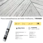 Piso Vinílico Autoadhesivo en Rollo Vinilhome Oslo 1.5 mm LVT Tránsito Residencial Frigg 1.8m² - Imagen 8