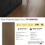 Piso Flotante Laminado Frigg Basic Pro Canela Click 7mm HDF Encerado 2.94m² AC3 - Imagen 6