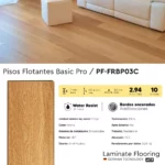 Piso Flotante Laminado Frigg Basic Pro Arenis Click 7mm HDF Encerado 2.94m² AC3 - Imagen 6