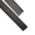 Protector Nariz Escalón Frigg Secure 5 cm Perfil de PVC Negro 1.2 m