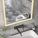 Espejo LED Rectangular Nilo Dorado Vertical MirrorOn 60x80 cm Luz Cálida - Imagen 4