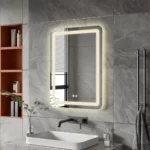 Espejo LED Rectangular Duna Vertical MirrorOn 60x80 cm Luz Cálida - Imagen 3